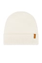 view 2 of 3 Cashmere Boucle Cuffed Hat in White Sand