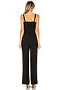 view 3 of 3 Tuxedo Jumpsuit in Black