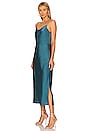 view 2 of 3 Cowl Neck Slip Dress in Blue Waltz