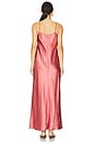 view 3 of 3 Bias Slip Maxi Dress in Peony Wood