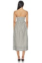 view 3 of 4 Tie Smocked Cami Dress in Off White & Smoke
