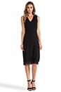 view 1 of 4 V-Neck Dress in Black
