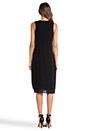 view 3 of 4 V-Neck Dress in Black