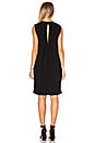view 3 of 3 Sleeveless Shift Dress in Black
