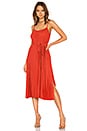 view 1 of 3 Pleated Cami Dress in Paprika