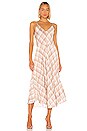 view 1 of 3 Hazy Plaid Cami Dress in Sun Taupe