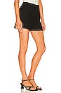view 2 of 4 Sculptural Panama Short in Black