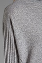 view 5 of 5 Oversized Wool-Cashmere Turtleneck in Heather Steel