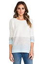 view 1 of 5 Degrade Sweater in Aqua Combo