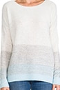 view 4 of 5 Degrade Sweater in Aqua Combo