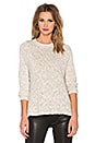 view 1 of 3 Tweed Drop Shoulder Sweater in Natural