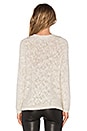 view 3 of 3 Tweed Drop Shoulder Sweater in Natural