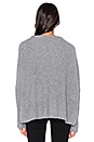 view 4 of 4 Funnel Neck Sweater in Medium Grey