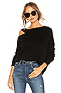 view 1 of 4 Off Shoulder Pullover in Black