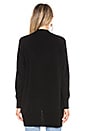 view 3 of 4 Raglan Sleeve Cardigan in Black