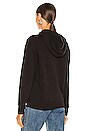 view 3 of 4 Essential Hoodie in Black