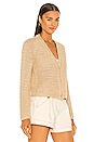 view 2 of 4 Crochet Cardigan in Straw