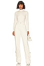 view 4 of 4 RIBBED トップ in Blanc