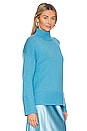 view 2 of 4 Rib Mock Neck Sweater in Fountain