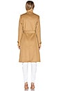 view 4 of 5 Melton Trench Coat in Camel
