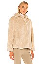 view 3 of 5 Textured Faux Fur Jacket in Fauna