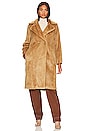 view 2 of 4 Faux Shearling Coat in Sand Shell