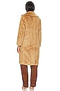 view 4 of 4 Faux Shearling Coat in Sand Shell