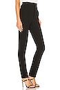 view 3 of 5 High Waist Cigarette Pant in Black