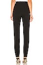 view 4 of 5 High Waist Cigarette Pant in Black