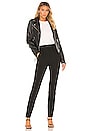 view 5 of 5 High Waist Cigarette Pant in Black