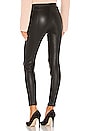 view 3 of 4 Leather Zip Legging in Black