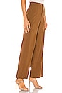 view 2 of 4 High Waist Straight Leg Pant in Pecan