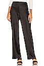 view 1 of 4 Satin Bias Pant in Black