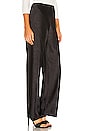 view 2 of 4 Satin Bias Pant in Black