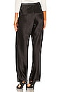 view 3 of 4 Satin Bias Pant in Black