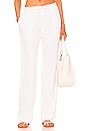 view 1 of 4 Tie Front Pull On Pant in Optic White