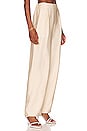 view 2 of 4 Straight Leg Pull On Pant in Pale Sand