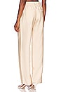 view 3 of 4 Straight Leg Pull On Pant in Pale Sand