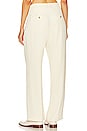 view 3 of 4 Drop Waist Pleated Crepe Trouser in Birch
