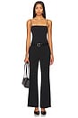 view 5 of 6 Mid Rise Tailored Flare Pant in Black