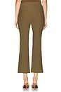 view 4 of 6 CALÇA FLARE CROPPED PINTUCK in Cypress