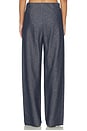 view 4 of 6 Colette Chambray Bias Pant in Indigo