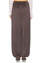 view 4 of 6 PANTALON FROISSÉ PLISSÉ À LA TAILLE in Iron