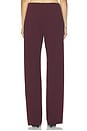 view 6 of 7 Colette High Waist Crepe Bias Pant in Black Rose