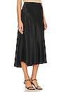 view 2 of 4 Bias Slip Skirt in Black