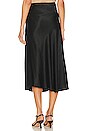 view 3 of 4 Bias Slip Skirt in Black