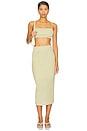 view 5 of 6 Midi Skirt in Herbaria Combo