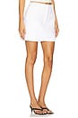 view 2 of 6 Mid Rise Tailored Skort in Optic White