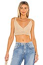 view 1 of 4 Crochet Bra Top in Straw