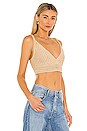 view 2 of 4 Crochet Bra Top in Straw